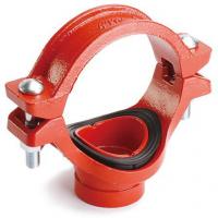 Хомут муфтовый седёлка (70mm), диаметр 100 мм, переход на 65 мм