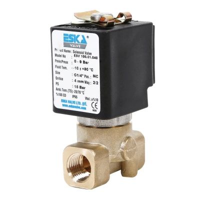 Электромагнитный клапан прямого действия ESKA VALVE ESV 100-101, 120-121 НЗ В Новосибирске