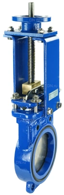 Задвижка шиберная дн.ру GGG40-SS304-NBR-2W-ISO Ру10 с голым штоком и невыдвижным шпинделем В Новосибирске