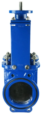 Задвижка шиберная дн.ру GGG40-SS304-NBR-2W-ISO Ру10 с голым штоком и невыдвижным шпинделем В Новосибирске