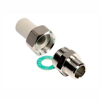 Разборное соединение PPR, с наружной резьбой В Новосибирске